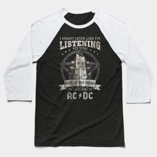 Ac Dc //Music Baseball T-Shirt